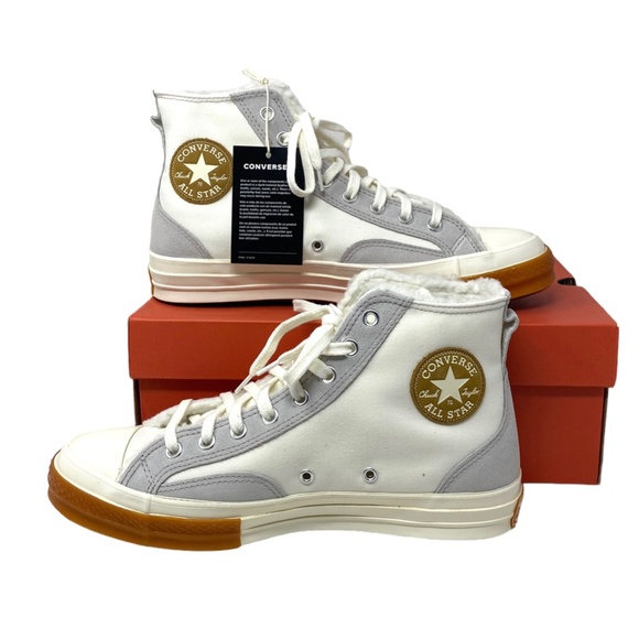 Converse Chuck 70 Sneaker Hi Vintage White Casual Shoes Men Canvas Suede A04409C - Picture 10 of 12